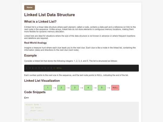 linkedlist screenshot