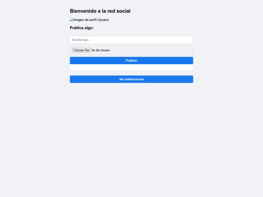 red social screenshot