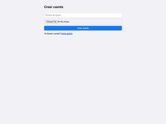 red social/register screenshot