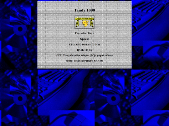 Computer Pages/tandy1000 screenshot