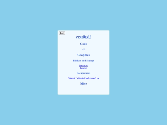credits screenshot