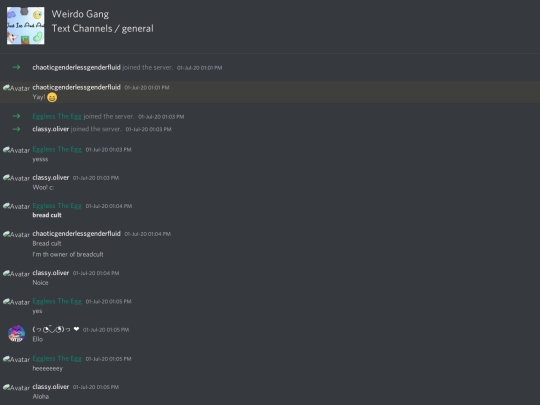 discord-exported/weirdogang/text-channels/general screenshot