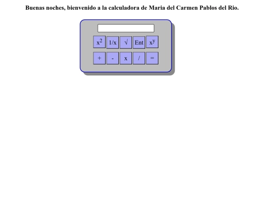 Calculadora screenshot
