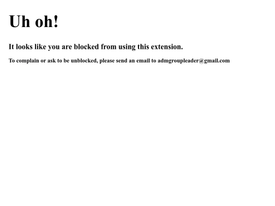 blacklisted screenshot