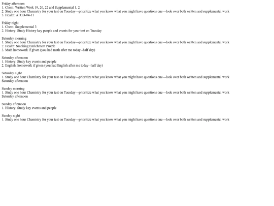 checklist screenshot