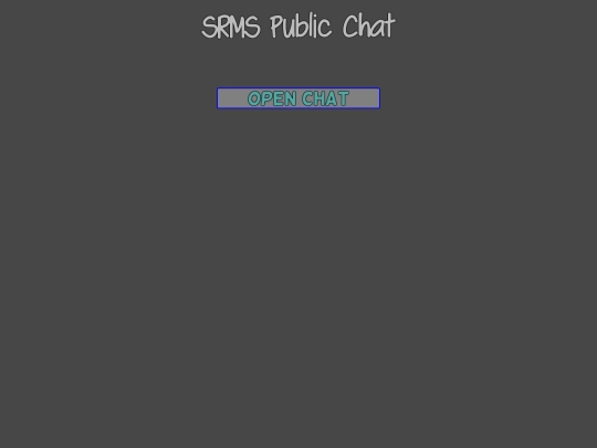 srmschat screenshot