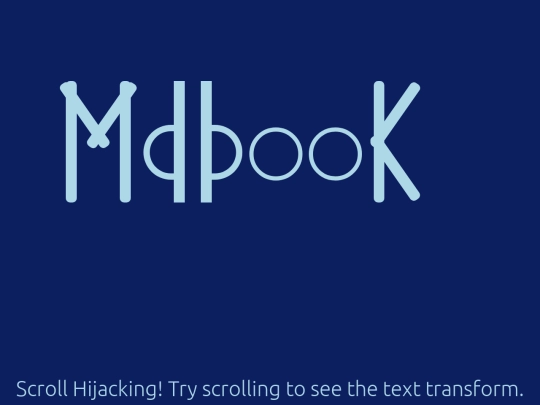 transformingtext screenshot