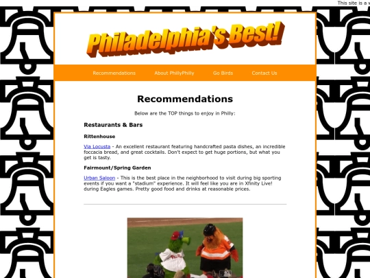 recommendations screenshot