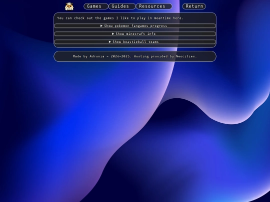 games screenshot