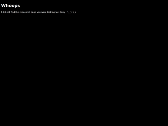 not_found screenshot