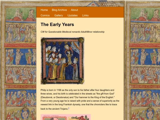 Yaoi-Timeline-Early-Years screenshot