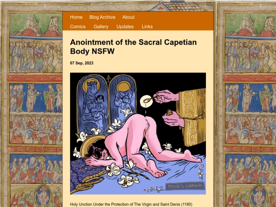 posts/2023-09-07-Anointment-of-the-Sacral-Capetian-Body-NSFW screenshot