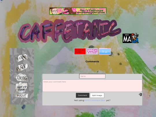 guestbook screenshot