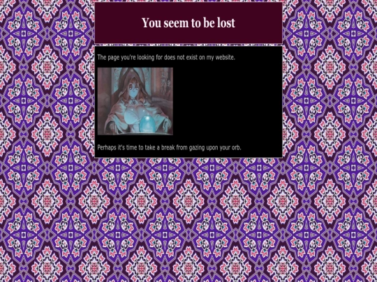 not_found screenshot