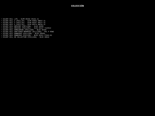 coleccion screenshot