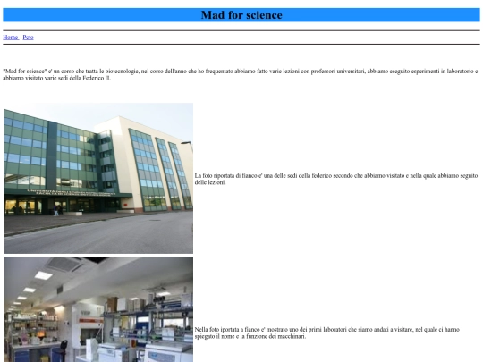 pcto/Madforscience screenshot