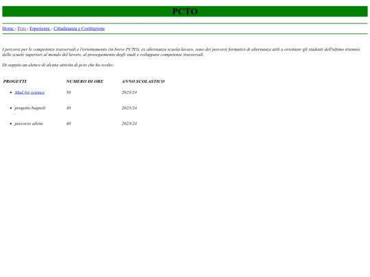 pcto/pcto_index screenshot