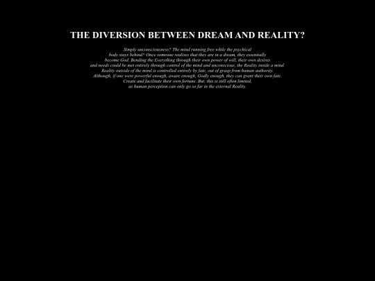 dreaming screenshot