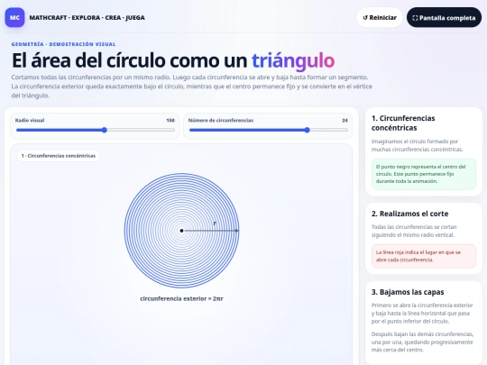 Areacirculo screenshot