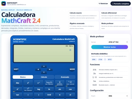 CalculadoraCientifica/v2 screenshot