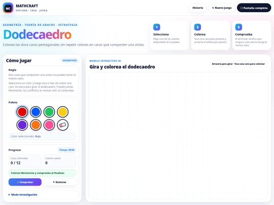 Dodecaedro screenshot