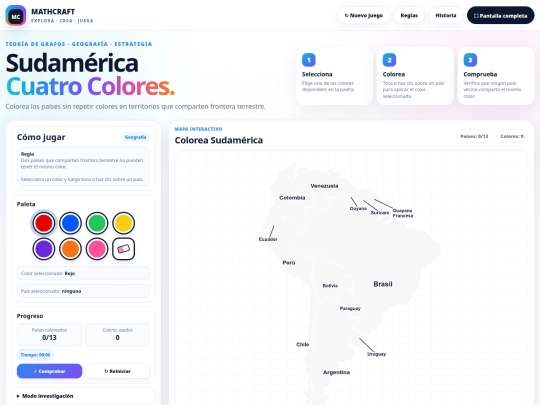 Sudamérica screenshot