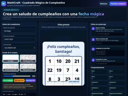 cuadradomágicocumpleanos/cuadrado_magico_cumpleanos_mathcraft_actualizado screenshot
