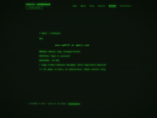 contact screenshot