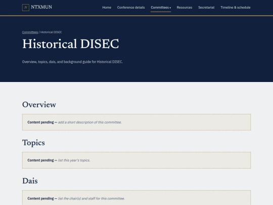 committees/historical-disec screenshot