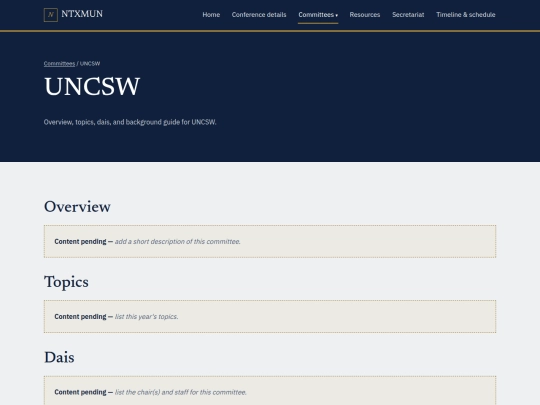 committees/uncsw screenshot