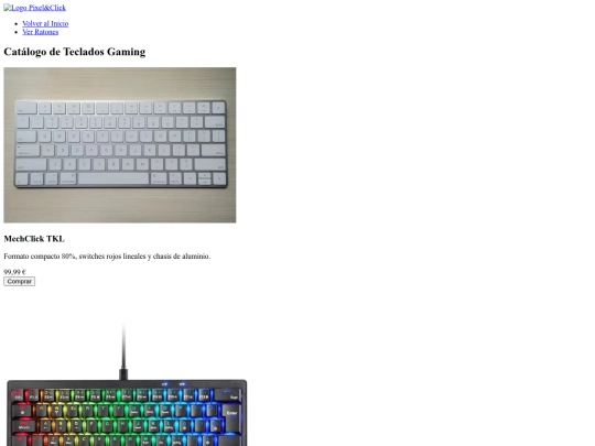 Teclados screenshot