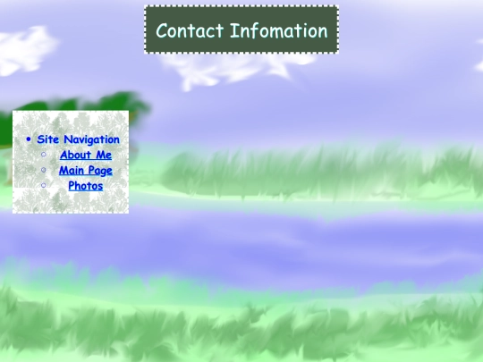 Contactpage screenshot
