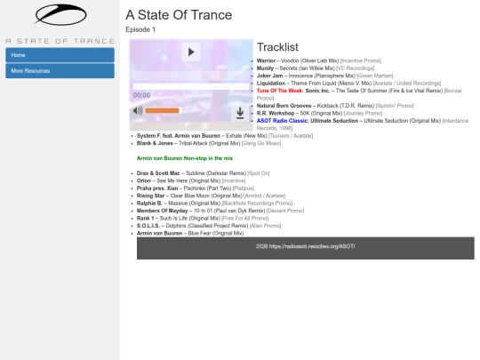 ASOT/asot1 screenshot