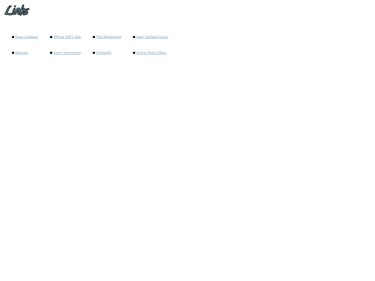 links screenshot