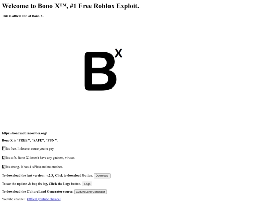 bonox screenshot