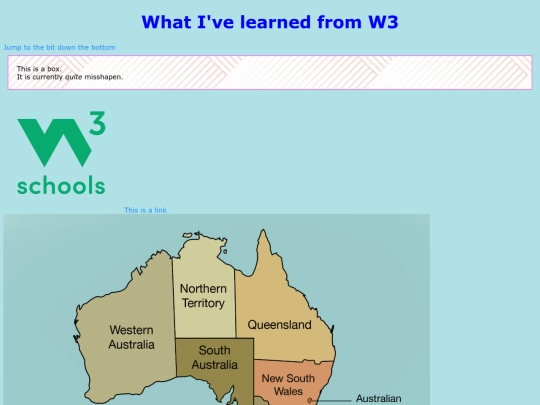 w3 screenshot