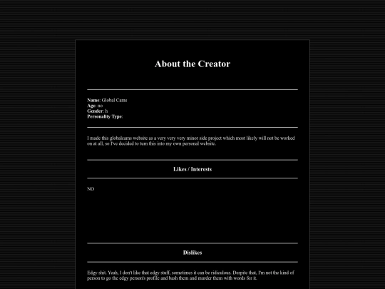 aboutthecreator screenshot