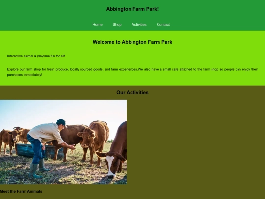 activities screenshot