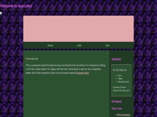 index screenshot