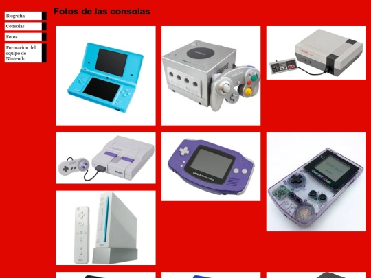 Fotos de las consolas screenshot