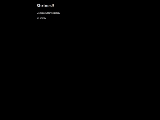 shrines/h screenshot
