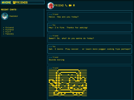 waterunder/chats screenshot