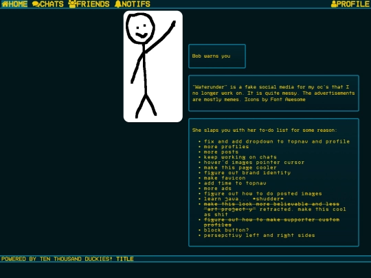 waterunder/home screenshot