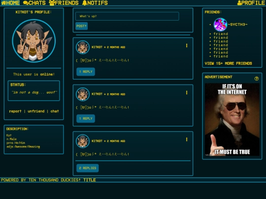 waterunder/kitkot screenshot