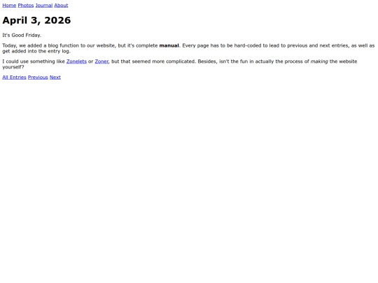 Journal Entries/april326 screenshot