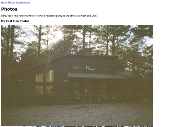 photos screenshot