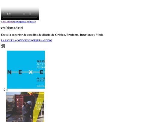 Web ESD. Hugo González screenshot