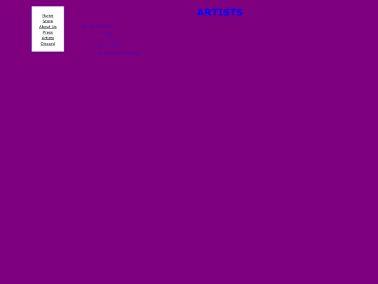 artists screenshot