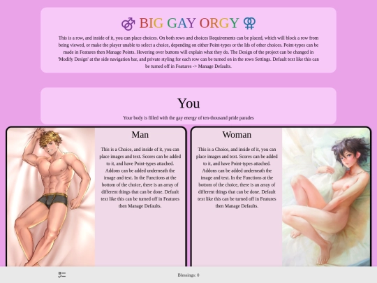CYOAs/AgeTest screenshot