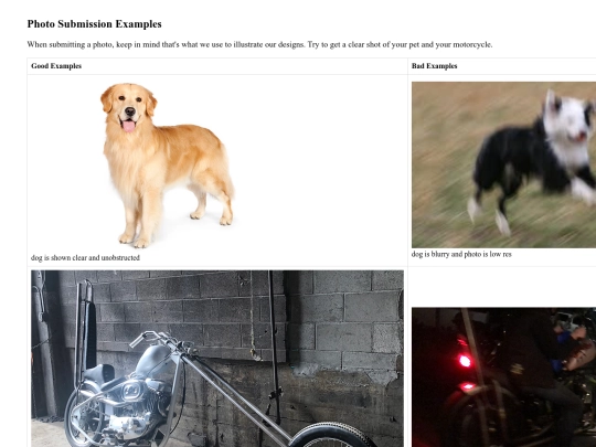 examples screenshot
